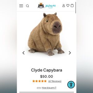 Jellycat Clyde Capybara